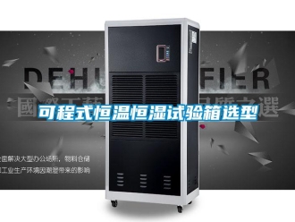 知識(shí)百科可程式恒溫恒濕試驗(yàn)箱選型