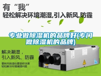 企業(yè)新聞專業(yè)做除濕機的品牌好(專門做除濕機的品牌)