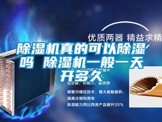 行業新聞除濕機真的可以除濕嗎 除濕機一般一天開多久