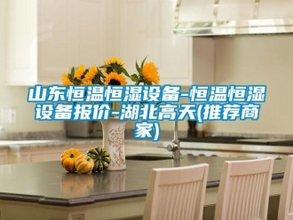 知識百科山東恒溫恒濕設備-恒溫恒濕設備報價-湖北高天(推薦商家)