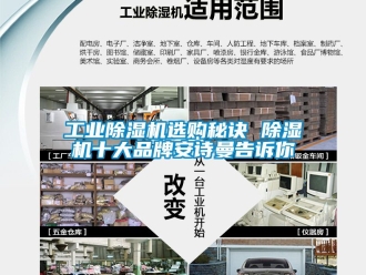 常見問題工業除濕機選購秘訣 除濕機十大品牌安詩曼告訴你
