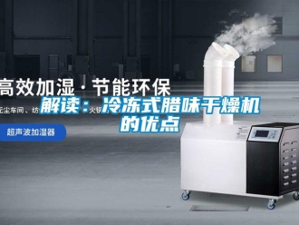 行業新聞解讀：冷凍式臘味干燥機的優點
