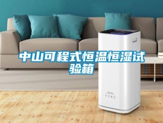 知識百科中山可程式恒溫恒濕試驗箱