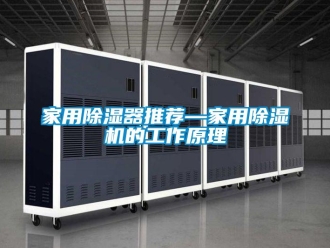 常見問題家用除濕器推薦—家用除濕機的工作原理
