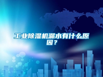 企業(yè)新聞工業(yè)除濕機(jī)漏水有什么原因？