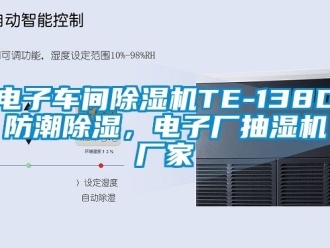 企業新聞電子車間除濕機TE-138D防潮除濕，電子廠抽濕機廠家