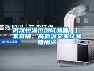 知識百科武漢恒溫恒濕試驗箱，廠家直銷、高低溫交變試驗箱用途