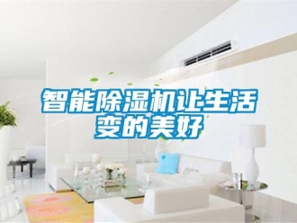 行業新聞智能除濕機讓生活變的美好