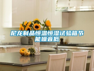 知識百科尼龍制品恒溫恒濕試驗箱節(jié)能噪音低