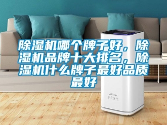 企業新聞除濕機哪個牌子好，除濕機品牌十大排名，除濕機什么牌子最好品質最好
