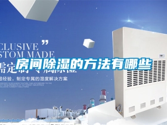 企業(yè)新聞房間除濕的方法有哪些