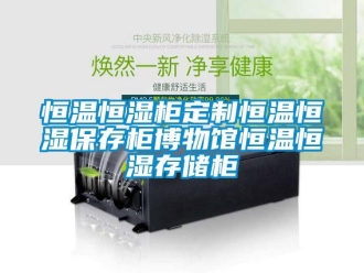 知識百科恒溫恒濕柜定制恒溫恒濕保存柜博物館恒溫恒濕存儲柜