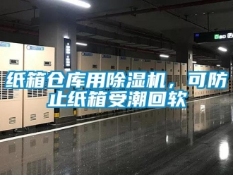 知識百科紙箱倉庫用除濕機，可防止紙箱受潮回軟