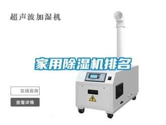 常見問題家用除濕機排名