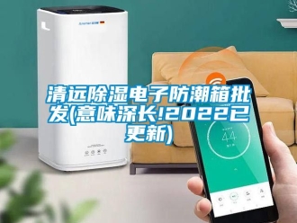常見問題清遠(yuǎn)除濕電子防潮箱批發(fā)(意味深長!2022已更新)