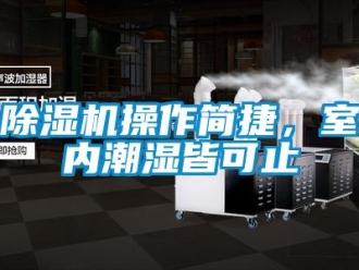 企業(yè)新聞除濕機操作簡捷，室內(nèi)潮濕皆可止