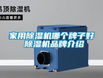 企業(yè)新聞家用除濕機哪個牌子好 除濕機品牌介紹