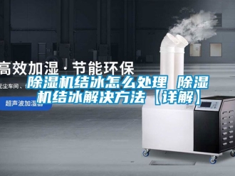 行業(yè)新聞除濕機結(jié)冰怎么處理 除濕機結(jié)冰解決方法【詳解】