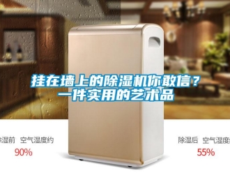 企業新聞掛在墻上的除濕機你敢信？一件實用的藝術品