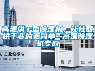 企業(yè)新聞高溫烘干型除濕機(jī)，讓掛面烘干變的更簡單--高溫除濕機(jī)專題