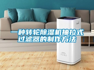 常見問題一種轉(zhuǎn)輪除濕機(jī)抽拉式過濾器的制作方法