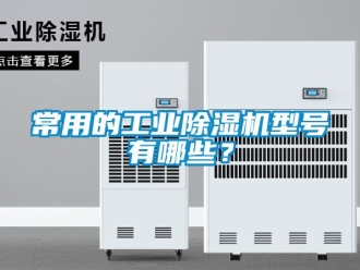 常見問題常用的工業除濕機型號有哪些？