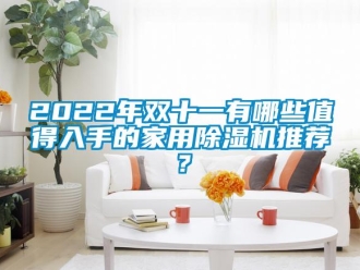 常見問題2022年雙十一有哪些值得入手的家用除濕機推薦？