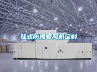 企業新聞掛式防爆暖風機定制